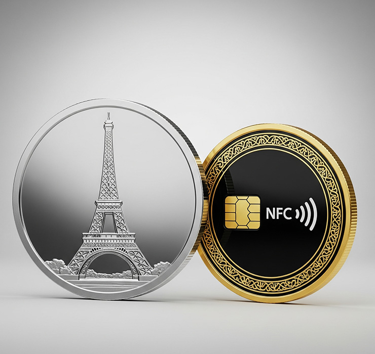 Custom NFC Commemorative Coin
